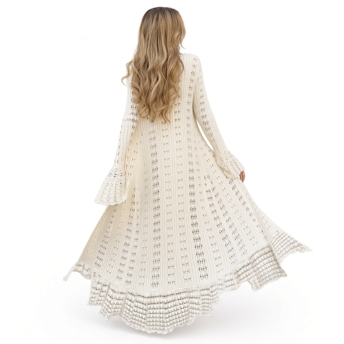 Yasmin | Cárdigan de Largo Maxi