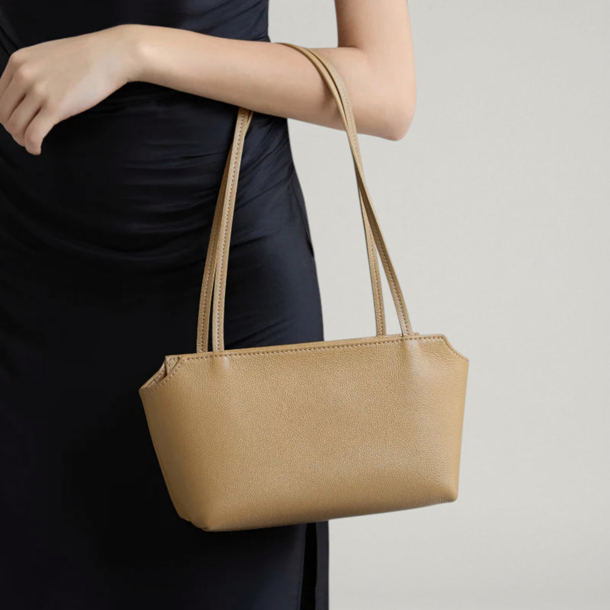 Amalia | Mini Bolso de Piel Camel