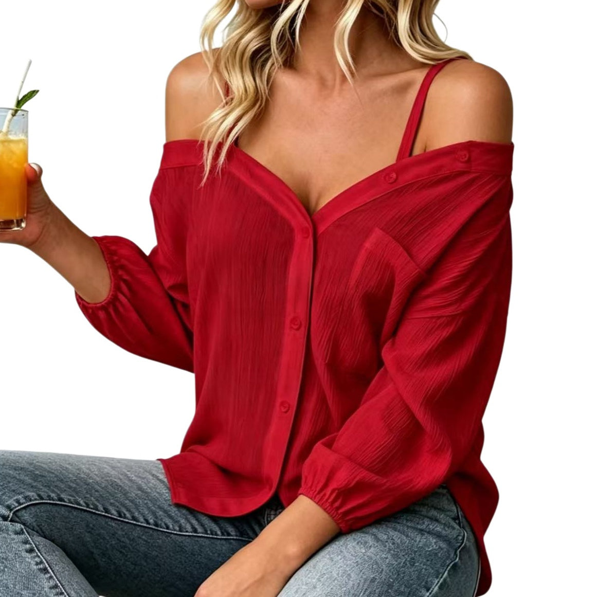 Vera | Blusa de Hombros al Descubierto