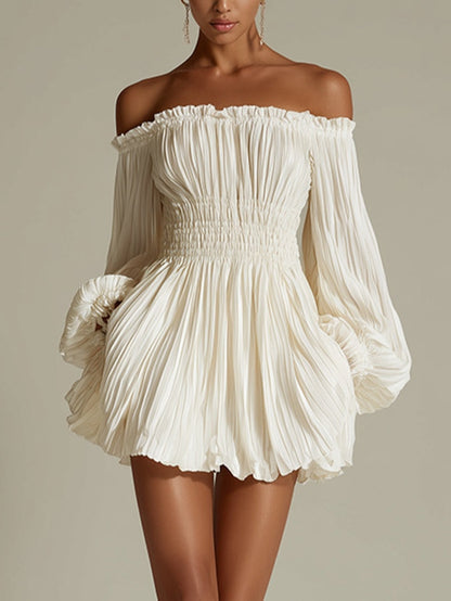 Candide | Mini Vestido Blanco