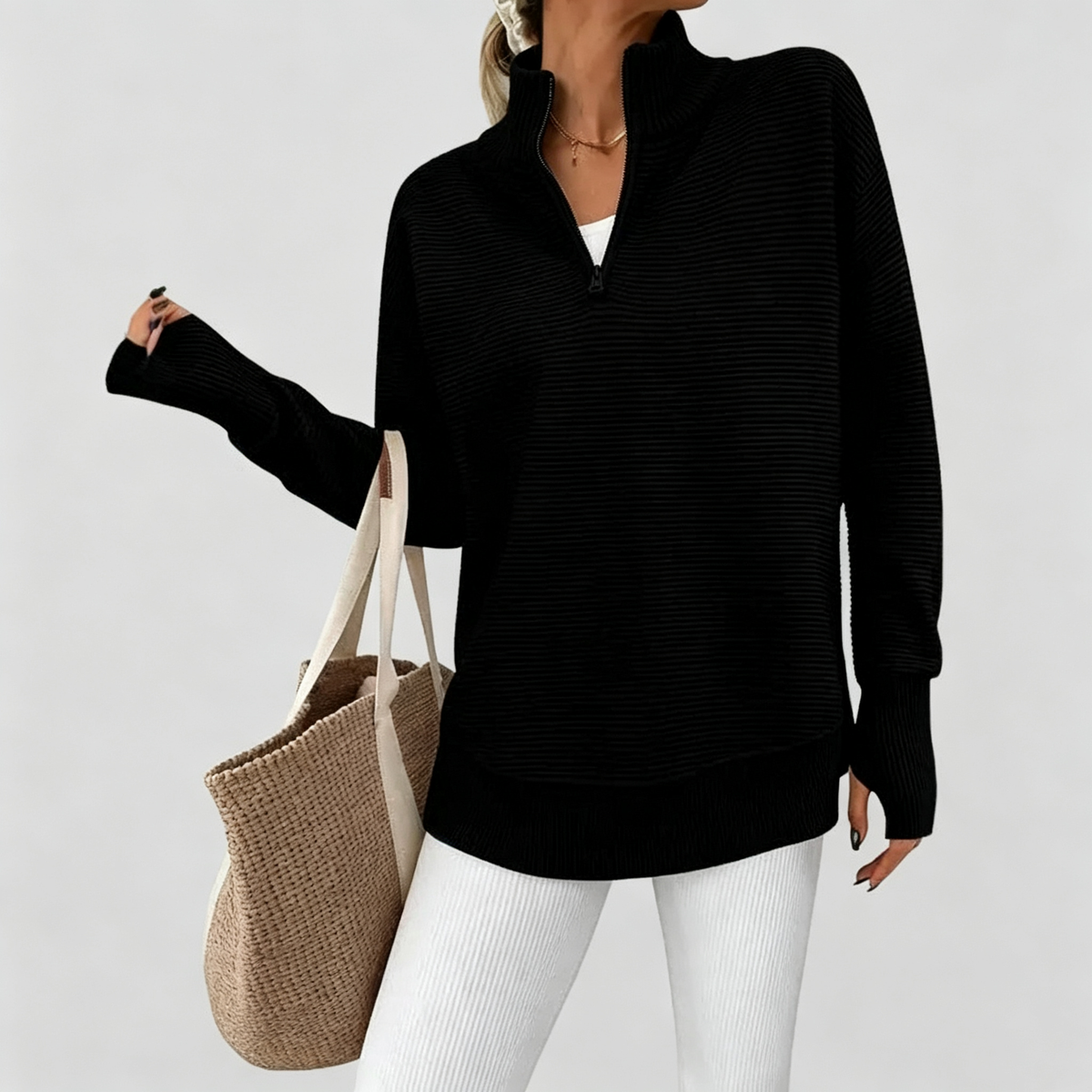 Marisol | Jersey de Cremallera