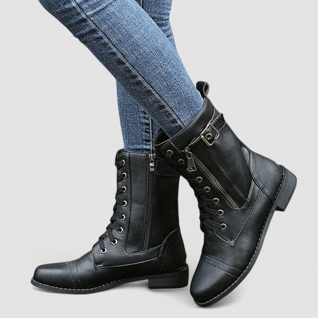 Natalia | Botas Western con Hebilla