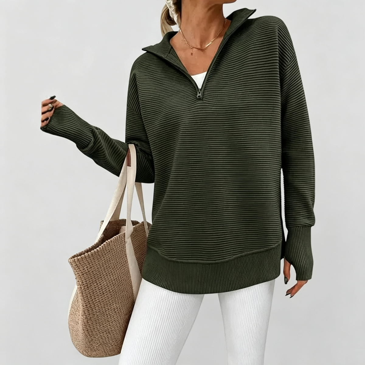 Marisol | Jersey de Cremallera