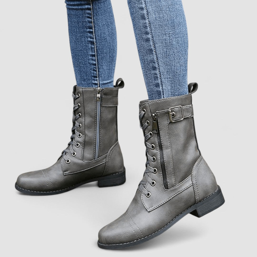 Natalia | Botas Western con Hebilla