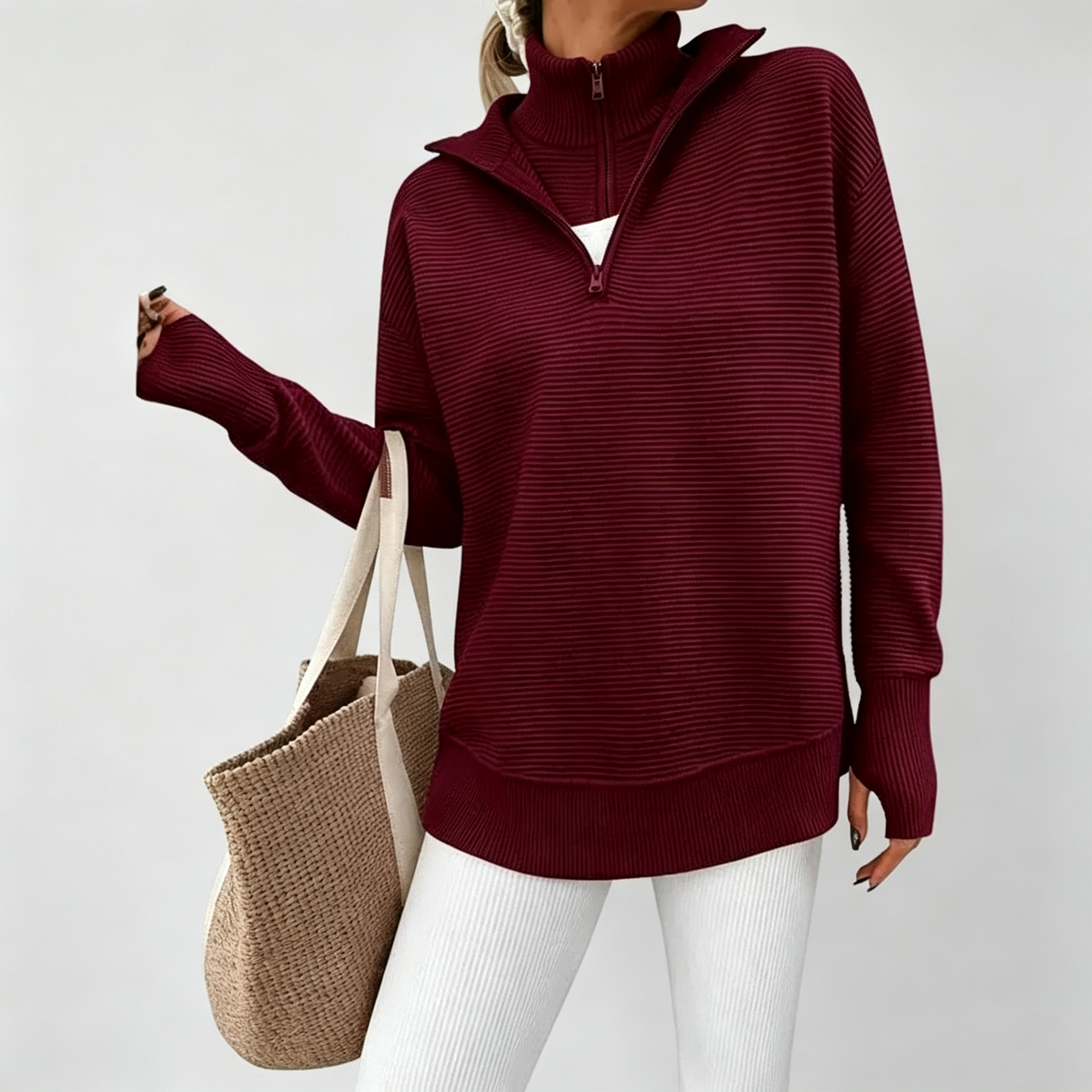 Marisol | Jersey de Cremallera