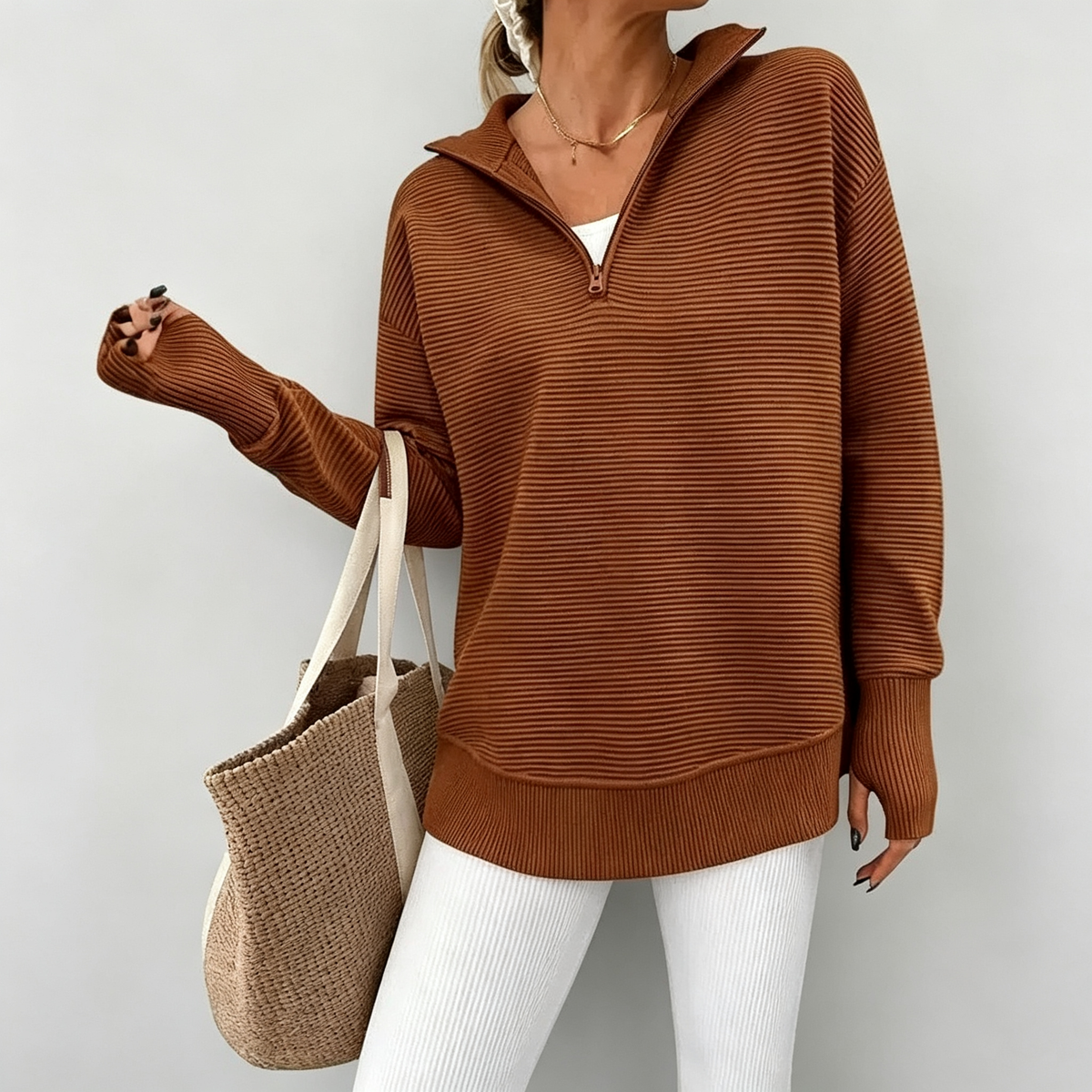 Marisol | Jersey de Cremallera