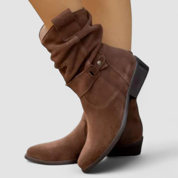 Elisabetta | Botas Western Efecto Slouch