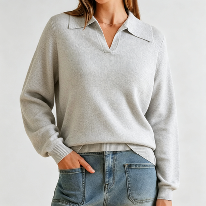 Elia | Jersey de Cuello de Pico