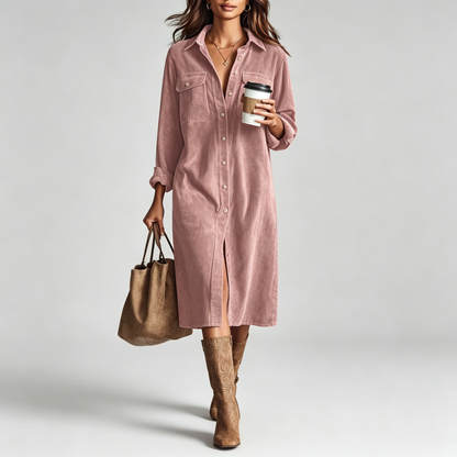 Vestido de Botonadura Carmela - Anaïs Milano - vista 7