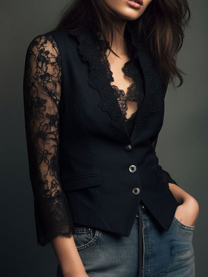Odette chaqueta, vista lateral