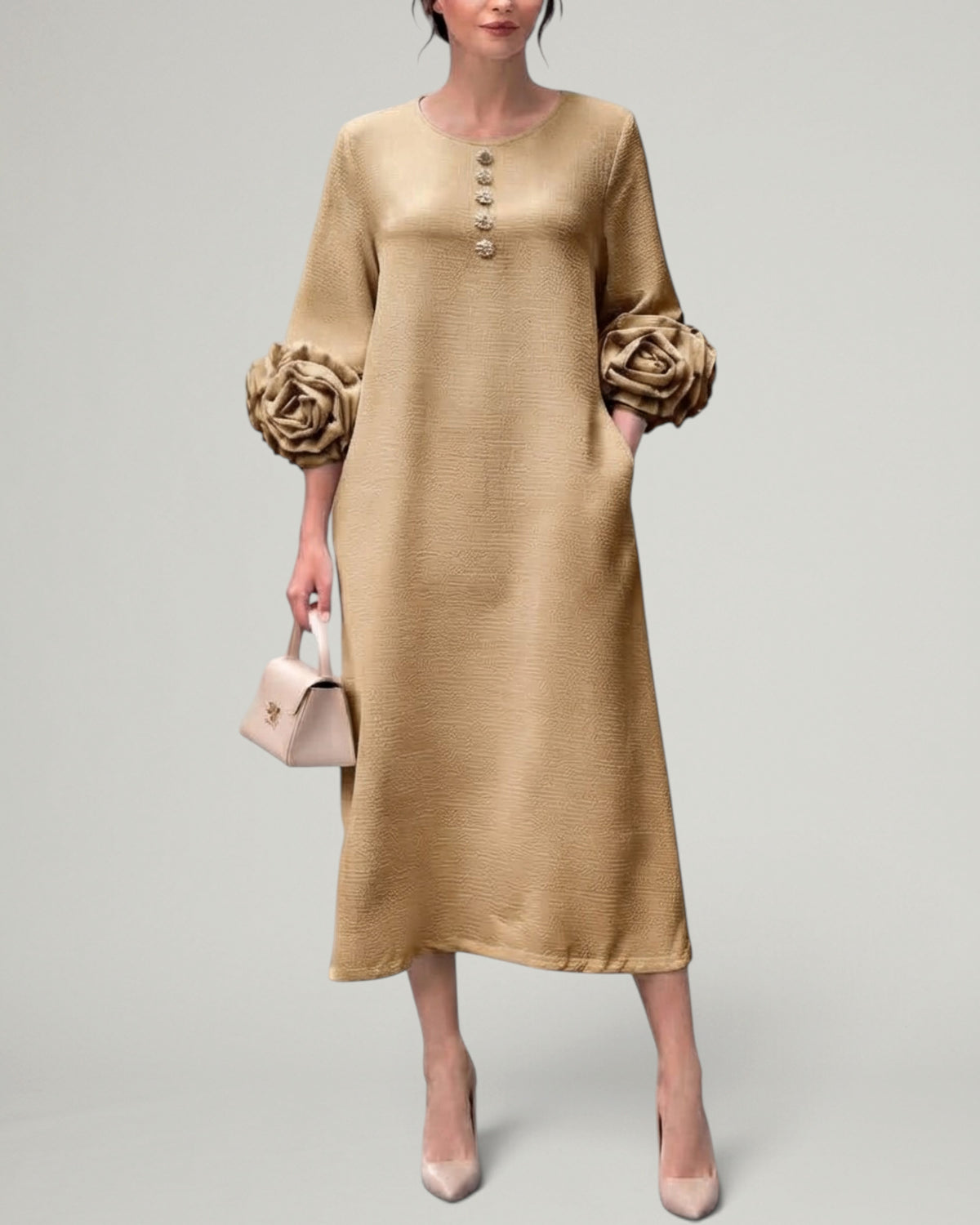 Vestido Floral Rosalie - Anaïs Milano - vista 3