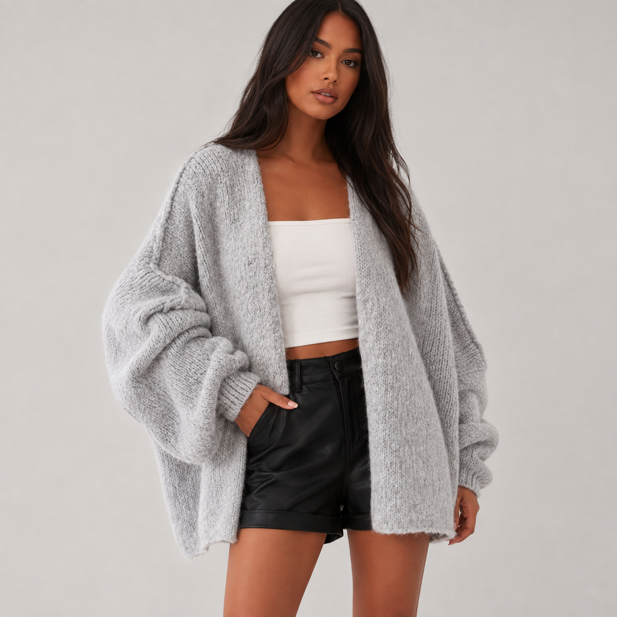 Gisela | Cárdigan de Silueta Oversize