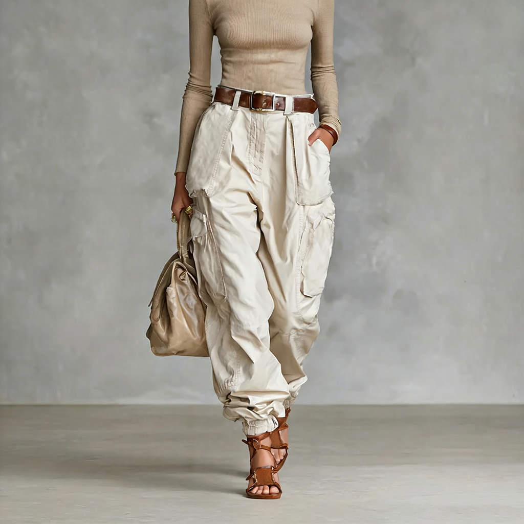 Selene | Pantalón Ancho de Corte Suelto