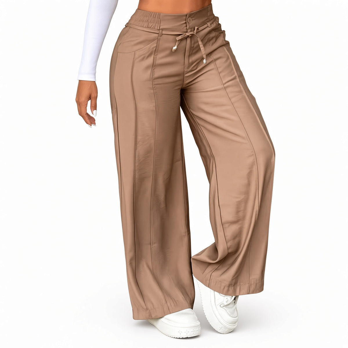 Adara | Pantalón Ancho con Cordón
