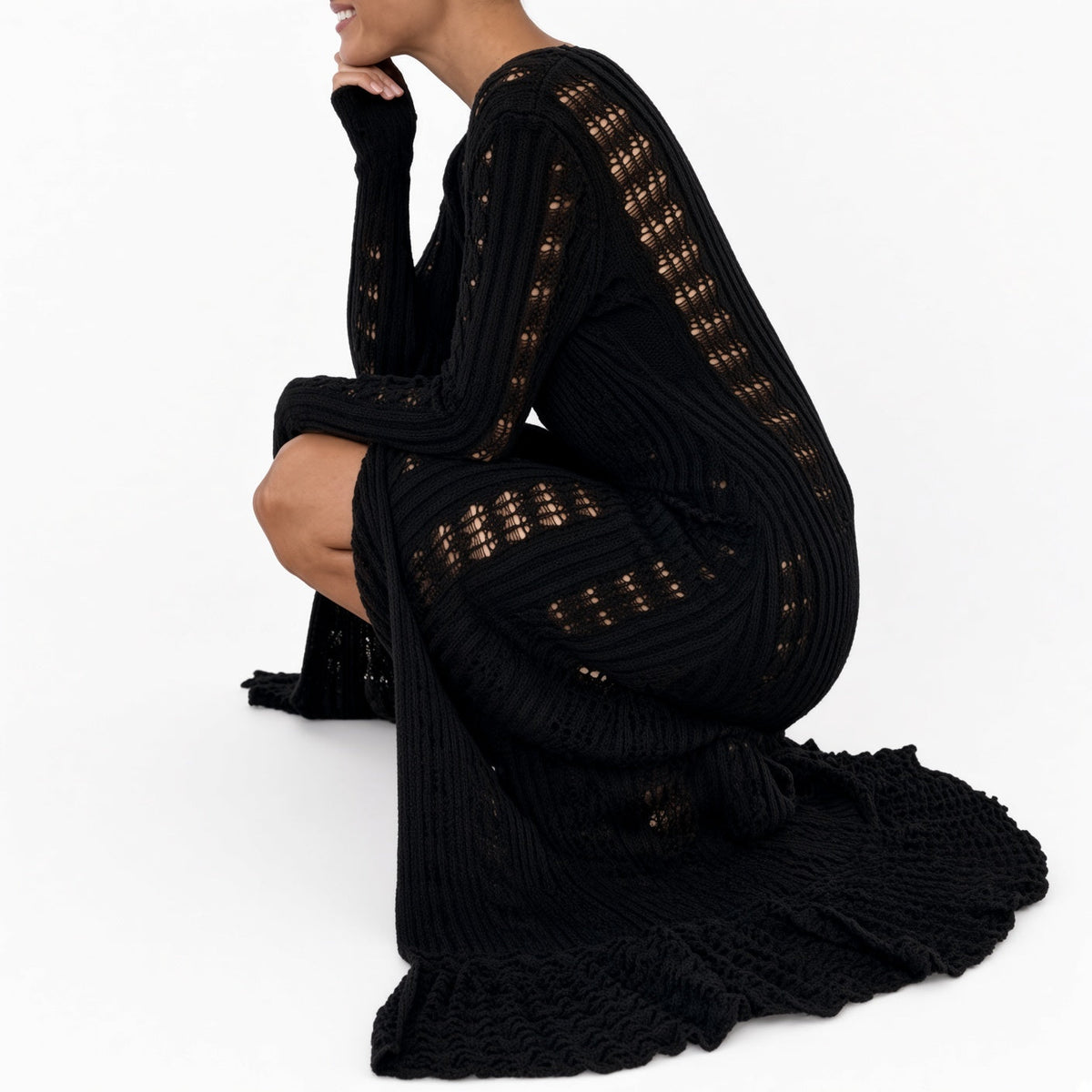 Yasmin | Cárdigan de Largo Maxi