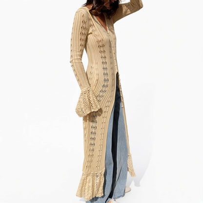 Yasmin | Cárdigan de Largo Maxi