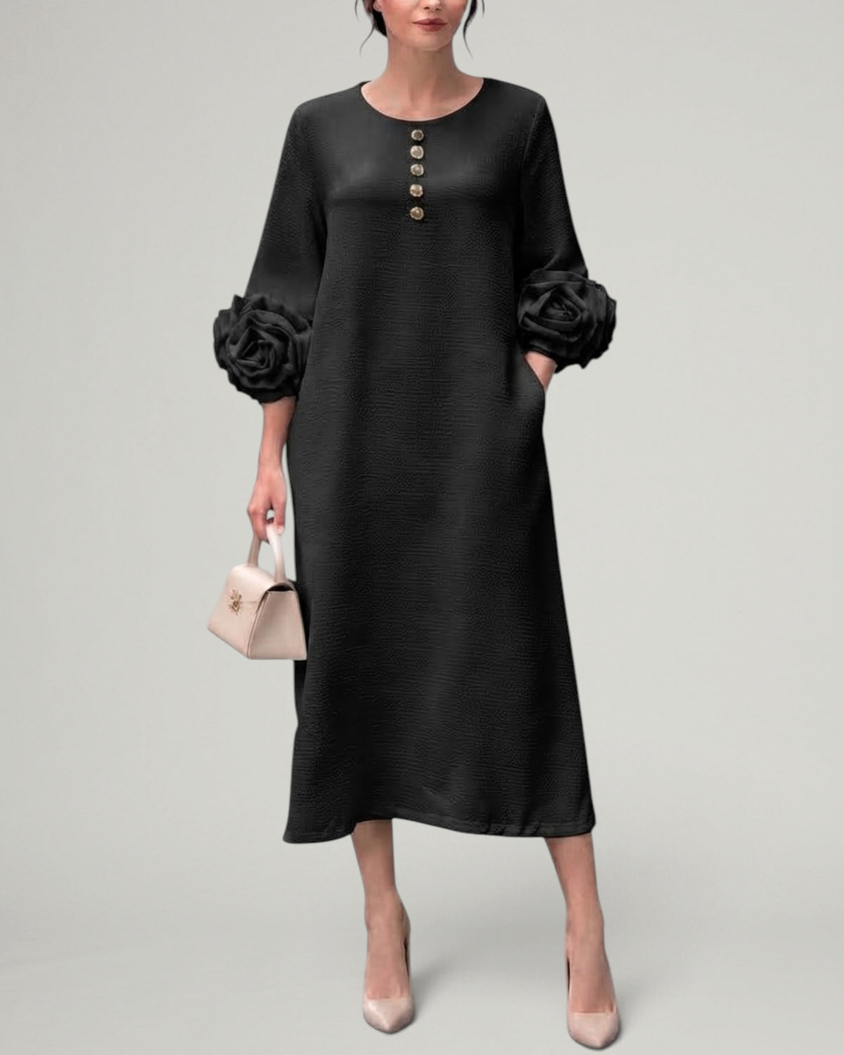 Vestido Floral Rosalie - Anaïs Milano - vista 5
