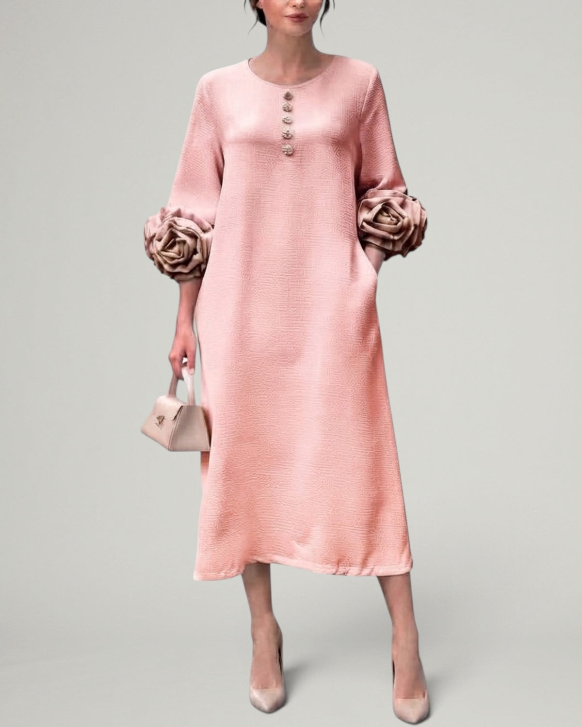 Vestido Floral Rosalie - Anaïs Milano - vista 4