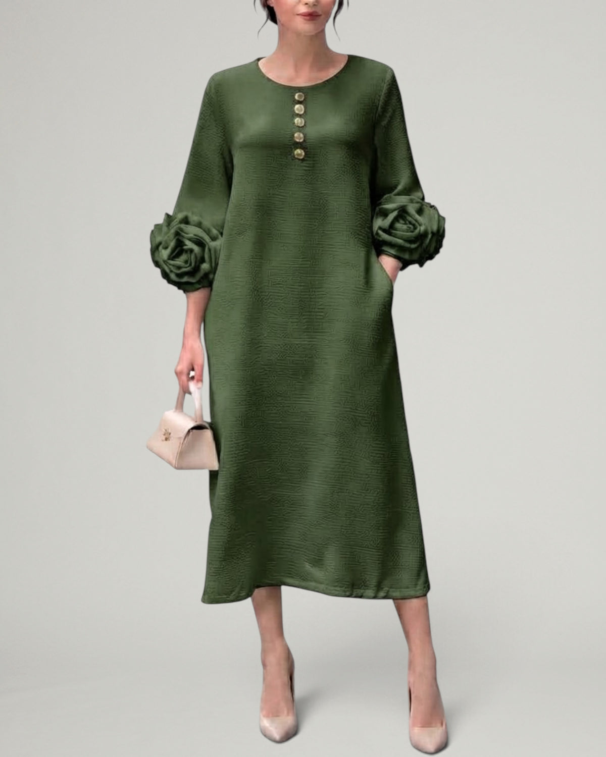 Vestido Floral Rosalie - Anaïs Milano - vista 6