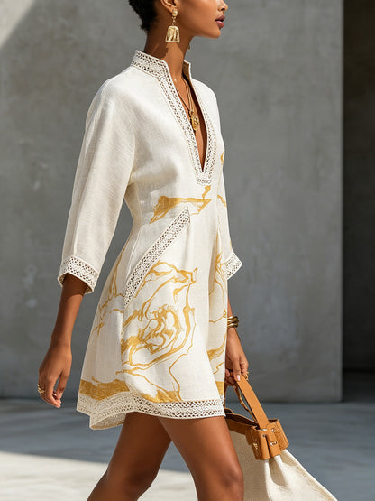 Marisa | Vestido Mini de Encaje