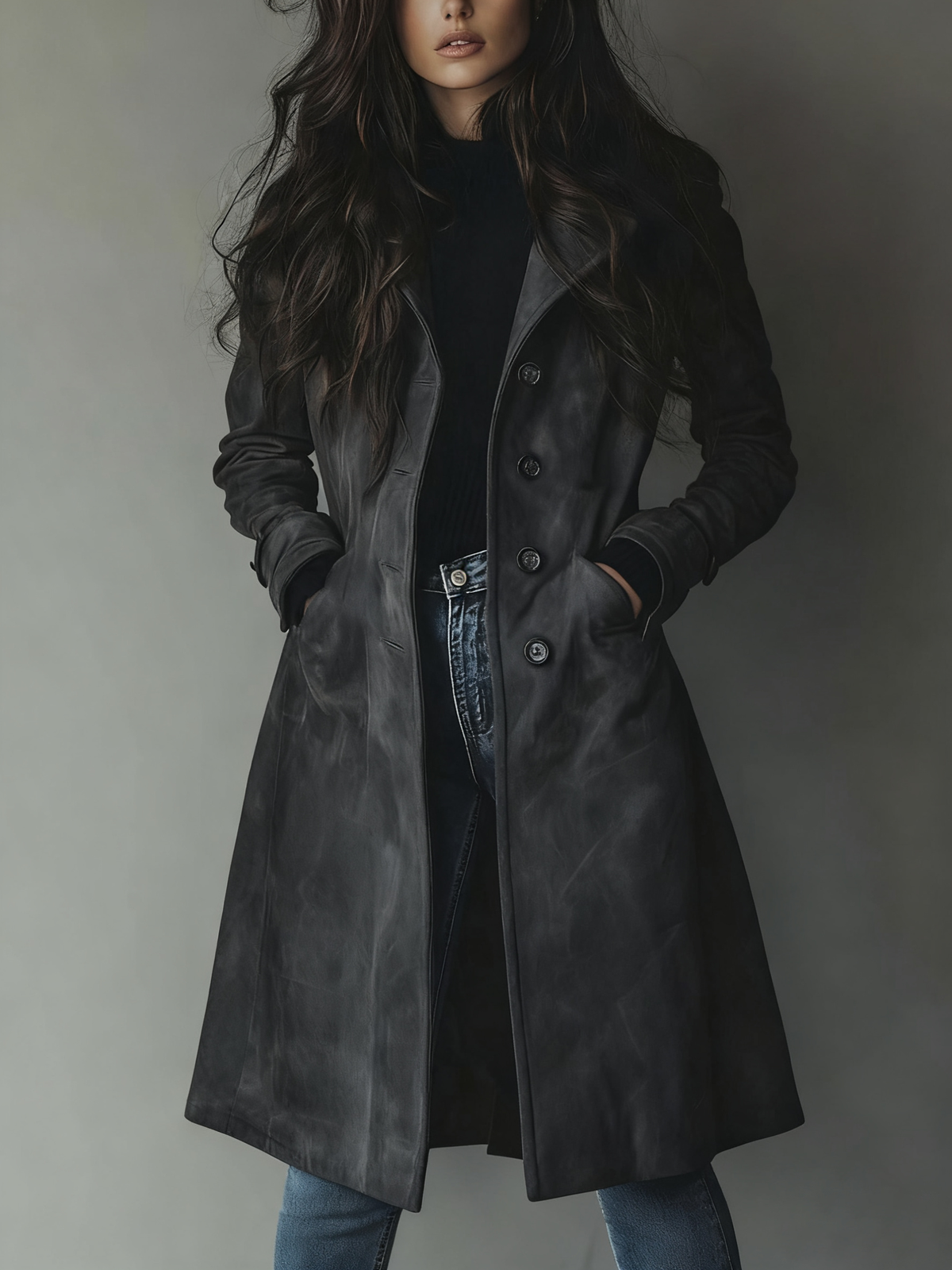 Adela | Chaqueta de Ante Vintage