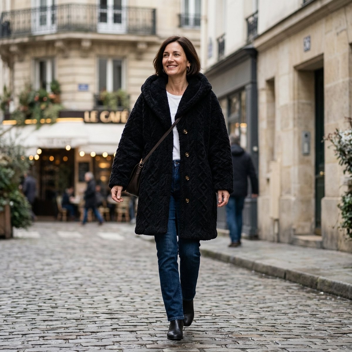 Amboise | Chaqueta Jacquard con Capucha