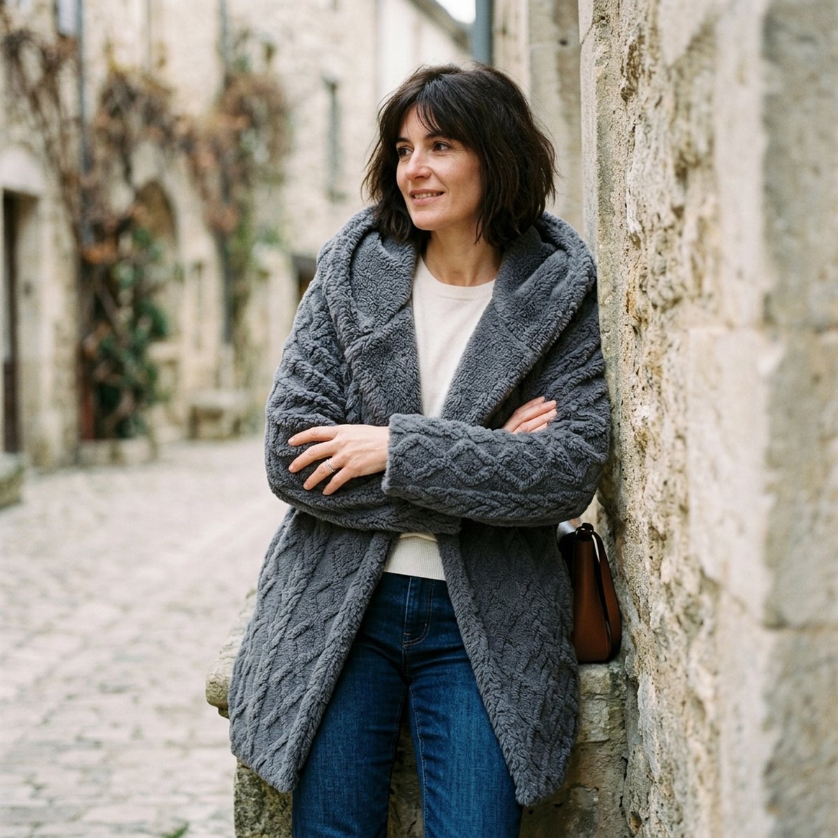 Amboise | Chaqueta Jacquard con Capucha