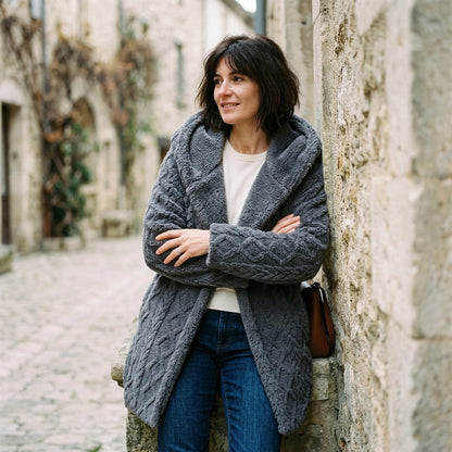 Amboise | Chaqueta Jacquard con Capucha