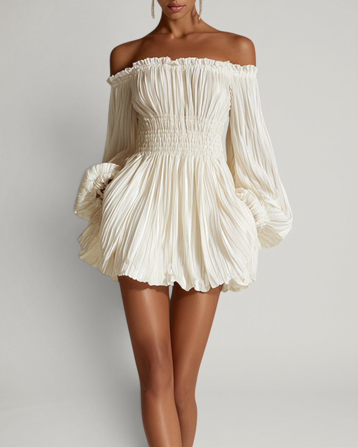 Candide | Mini Vestido Blanco