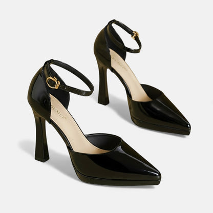 Evette | Tacón de Cuero
