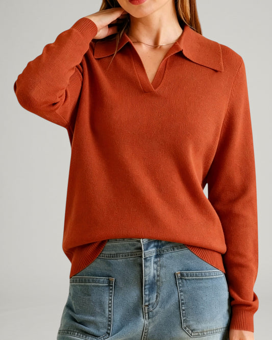 Elia | Jersey de Cuello de Pico