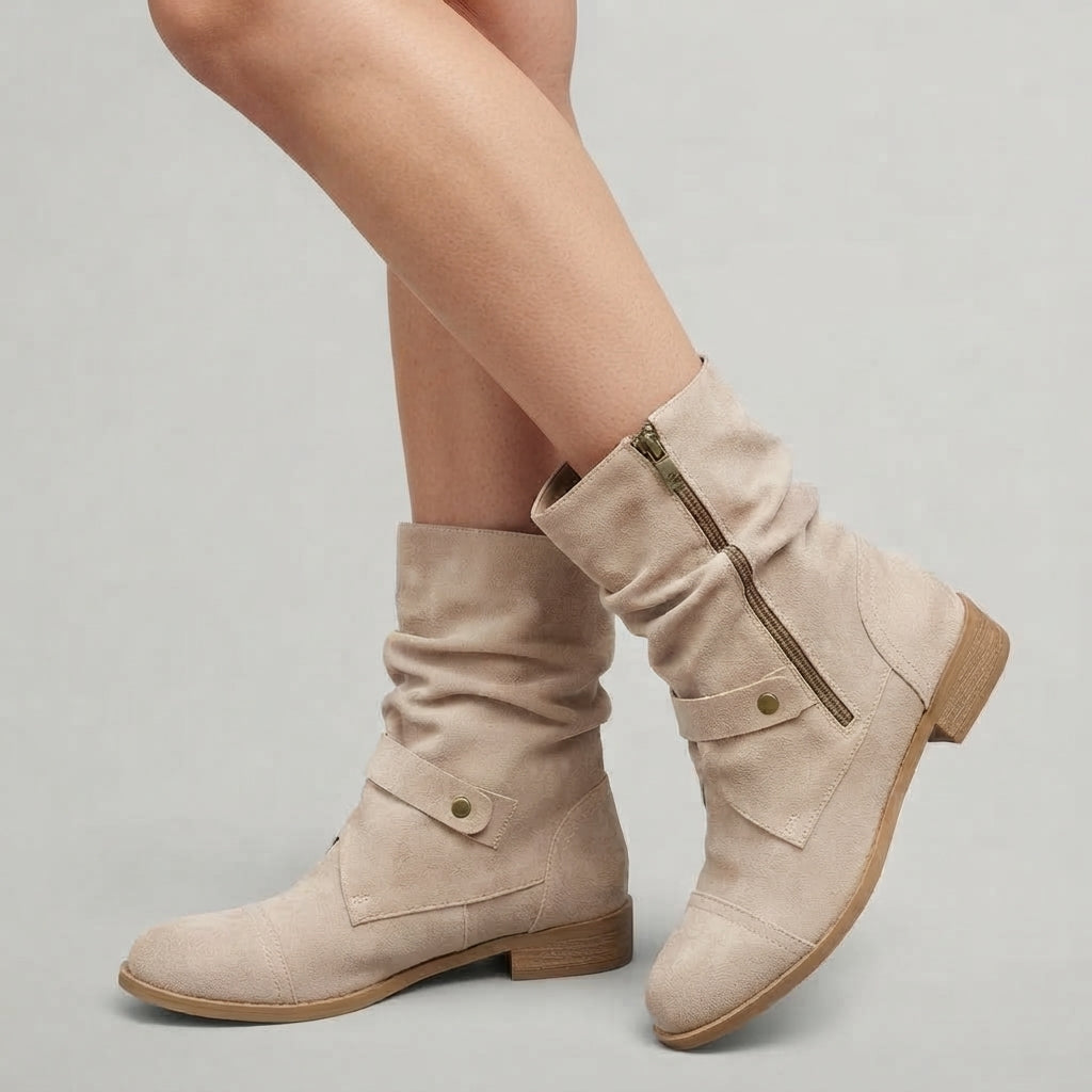 Elisabetta | Botas Western Efecto Slouch