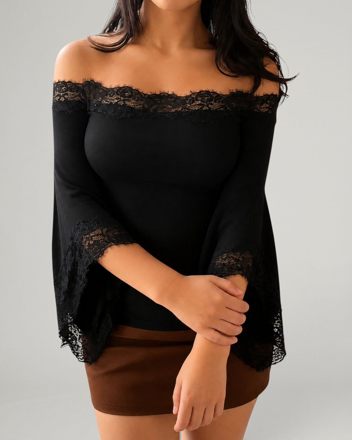 Fiora | Top de Encaje Delicado