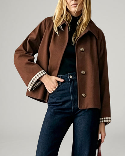 Greta | Chaqueta de Corte Cropped