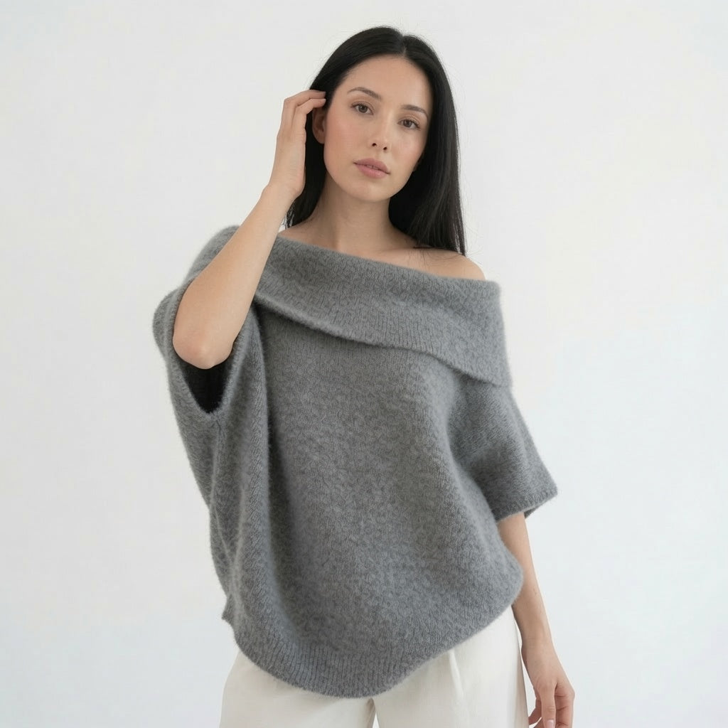 Alba | Capa de Cuello Vuelto