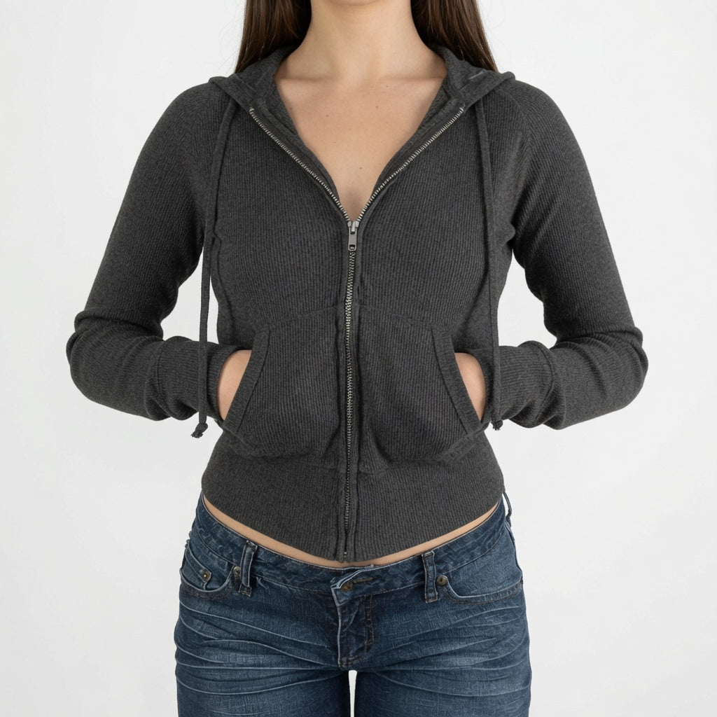 Coral | Sudadera de Cremallera