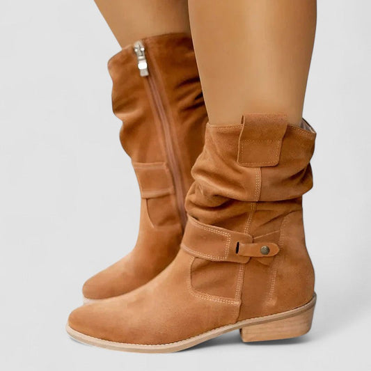 Elisabetta | Botas Western Efecto Slouch