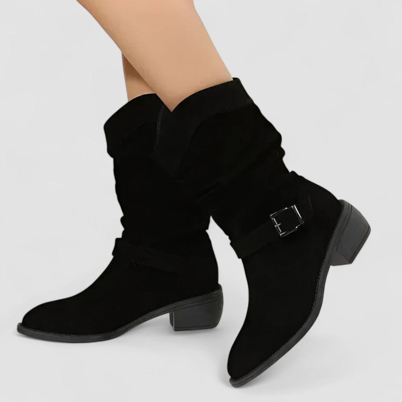 Elisabetta | Botas Western Efecto Slouch