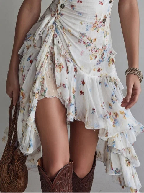Susana | Vestido floral retro