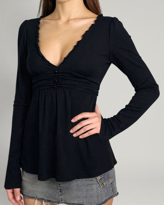 Helia | Top de Encaje Delicado