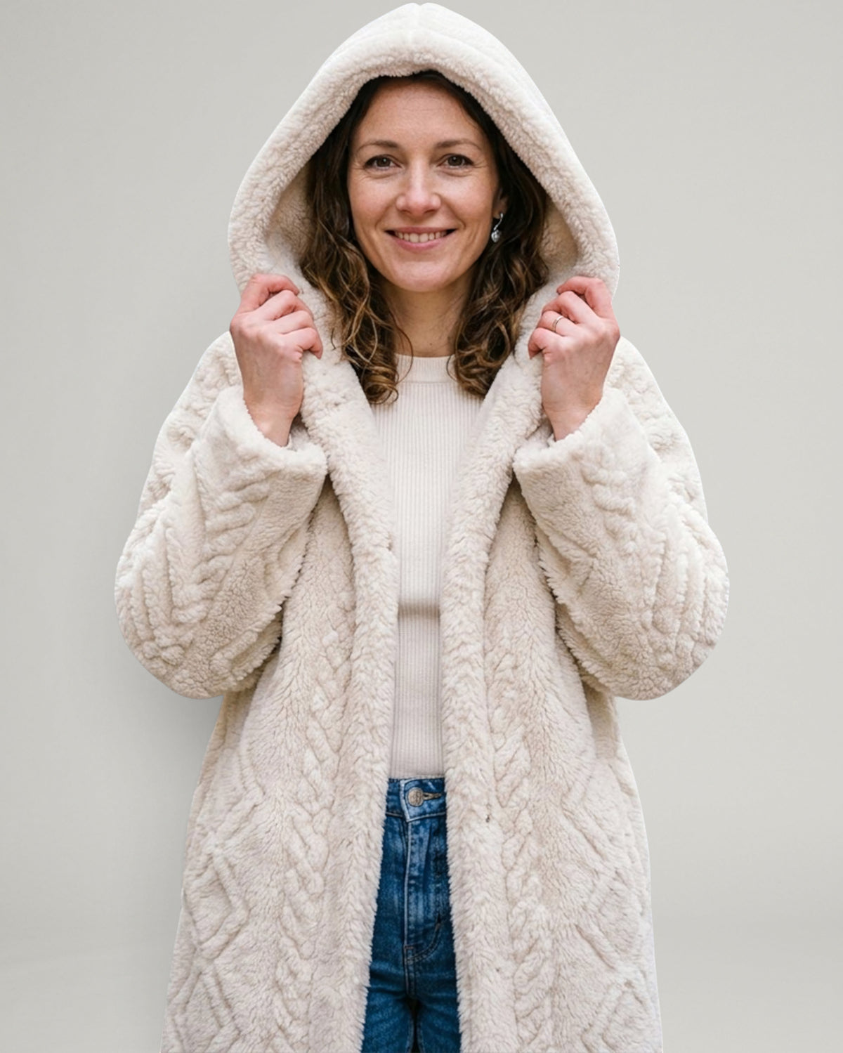 Amboise | Chaqueta Jacquard con Capucha