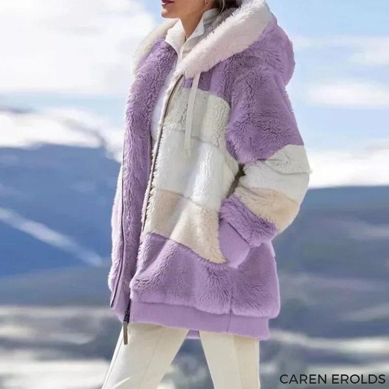 Erika | Chaqueta Polar, Edicion Burdeos
