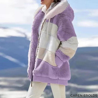 Erika | Chaqueta Polar, Edicion Burdeos