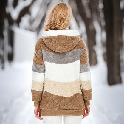 Erika | Chaqueta Polar, Edicion Burdeos