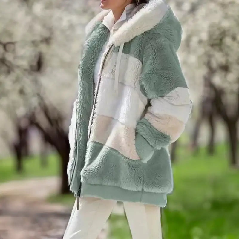 Erika | Chaqueta Polar, Edicion Burdeos