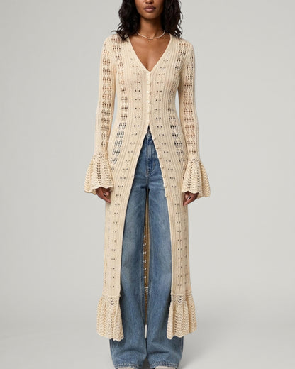 Yasmin | Cárdigan de Largo Maxi